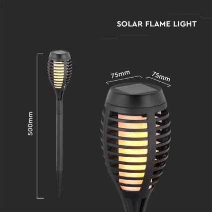 SET 4x Lampă solară LED 4xLED/3,6V 1xAAA IP44 100 mAh