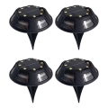 SET 4x Lumină solară LED LED/1,2V 200 mAh IP44