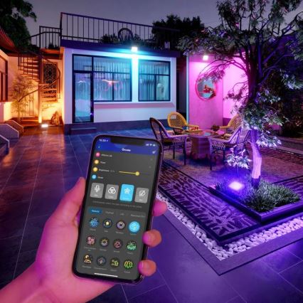 SET 4x proiectoare de exterior Govee SMART LED Wi-Fi IP66