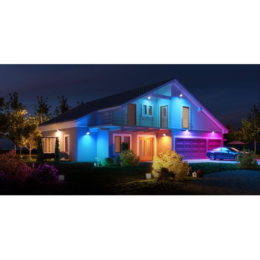 SET 4x proiectoare de exterior Govee SMART LED Wi-Fi IP66