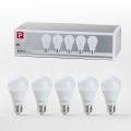 SET 5x bec LED Paulmann 28780 A60 E27/9W/230V 2700K