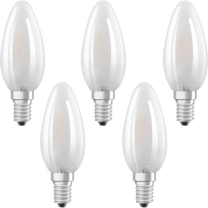 SET 5x Bec LED VINTAGE E14/4W/230V 2700K - Osram