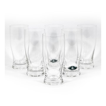 Set 6 pahare Lady 280 ml, transparente