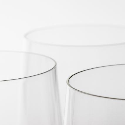 Set de 6 pahare transparente, 540 ml