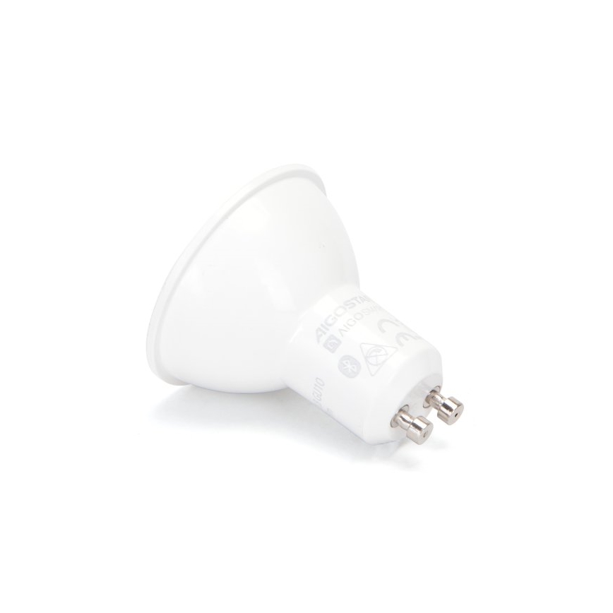 Set de 6 becuri LED RGBW reglabile MESH GU10/6,5W/230V 2700-6500K Wi-Fi + telecomandă - Aigostar