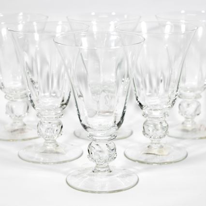 Set 6x cupă din sticlă pentru înghețată