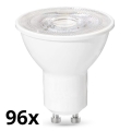 SET 96x bec LED GU10/4,7W/230V 6500K