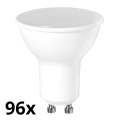 SET 96x bec LED GU10/7,5W/230V 4000K