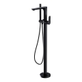 Set autoportant de cadă cu baterie Cersanit S951-308 CREA negru