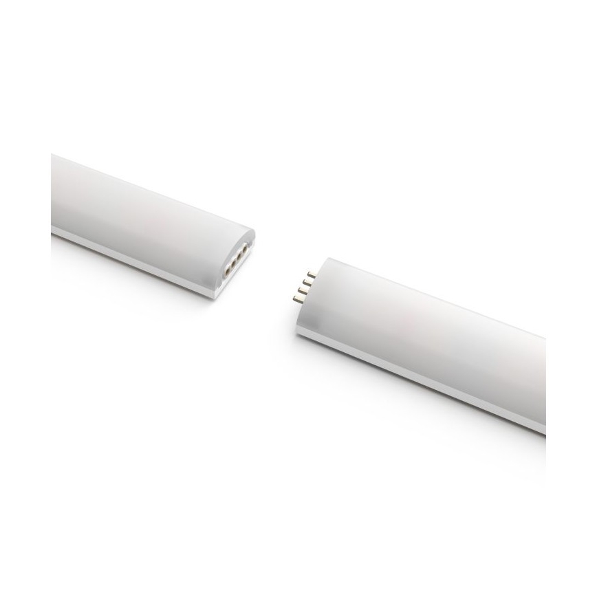 SET bandă LED RGBW dimabilă Philips Hue WHITE AND COLOR AMBIANCE 2m LED/20W/230V + 4x Dimmable bulb Philips A60 E27/6,5W/230V 2000-6500K