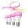 SET bandă LED RGBW dimabilă Philips Hue WHITE AND COLOR AMBIANCE 2m LED/20W/230V + 4x Dimmable bulb Philips A60 E27/6,5W/230V 2000-6500K