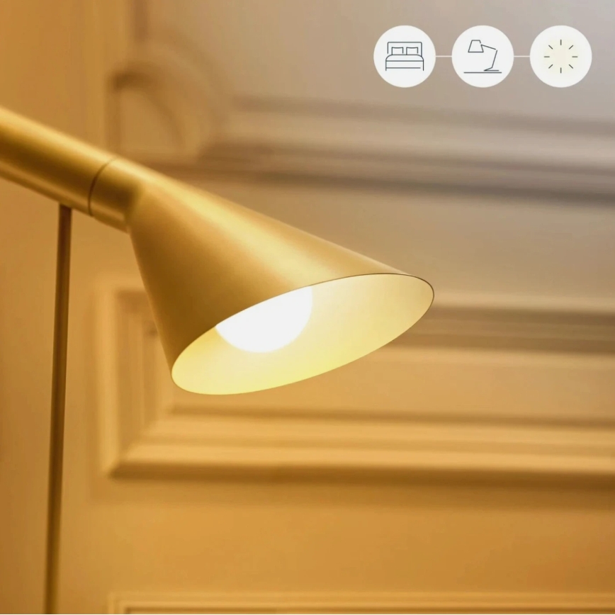 Set 2x becuri LED dimabile A60 E27/9W/230V 2700K Wi-Fi + telecomandă - WiZ