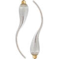 Set de 2 becuri LED dimabile LAMDA E27/4W/230V 2100K transparente