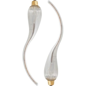 Set de 2 becuri LED dimabile LAMDA E27/4W/230V 2100K transparente