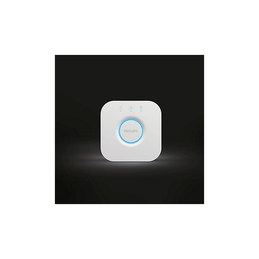 Set 2x becuri LED dimabile Philips Hue WHITE AMBIANCE GU10/4,2W/230V 2200-6500K + Hue bridge