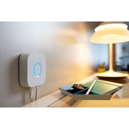 Set 2x becuri LED dimabile Philips Hue WHITE AMBIANCE GU10/4,2W/230V 2200-6500K + Hue bridge