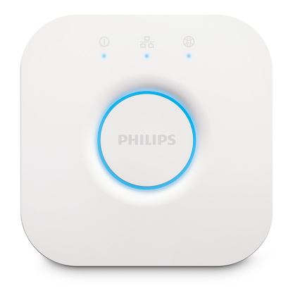 Set 2x becuri LED dimabile Philips Hue WHITE AMBIANCE GU10/4,2W/230V 2200-6500K + Hue bridge