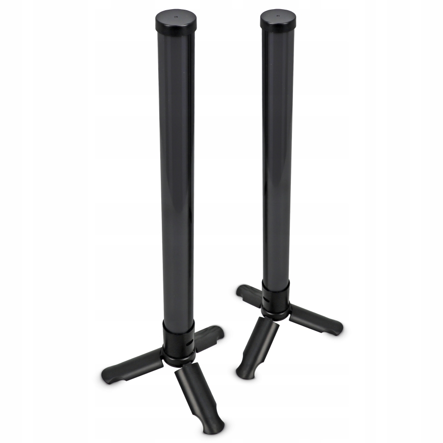 Set de 2 lămpi de birou LED RGBIC, reglabile (LED/5W/5V), negre, cu telecomandă