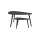 Set de 2 măsuțe de cafea SOLE 60/80×30/40 cm, negru
