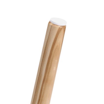 Set de 2 măsuțe laterale SERA, alb/maro