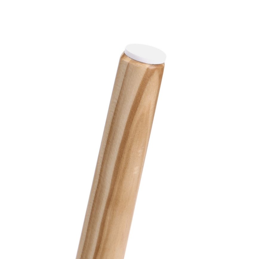 Set de 2 măsuțe laterale SERA, alb/maro