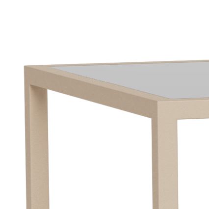 Set de 2 mese de cafea SARON 90 x 50 cm, gri/transparent