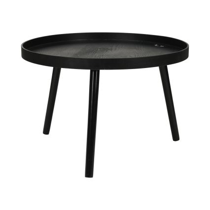 Set de 2 mese de cafea VERDE, Ø 60/38 cm, negru