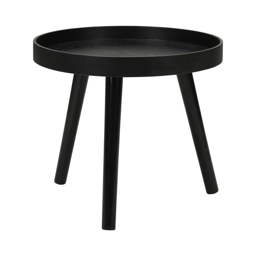 Set de 2 mese de cafea VERDE, Ø 60/38 cm, negru