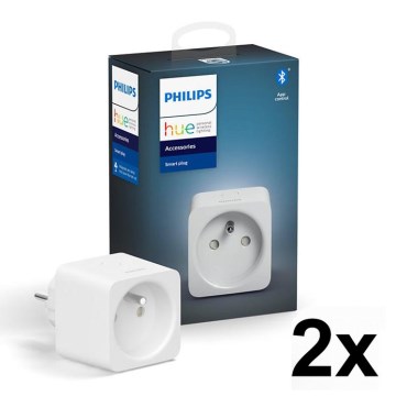Set de 2 prize inteligente Philips Hue Smart Plug
