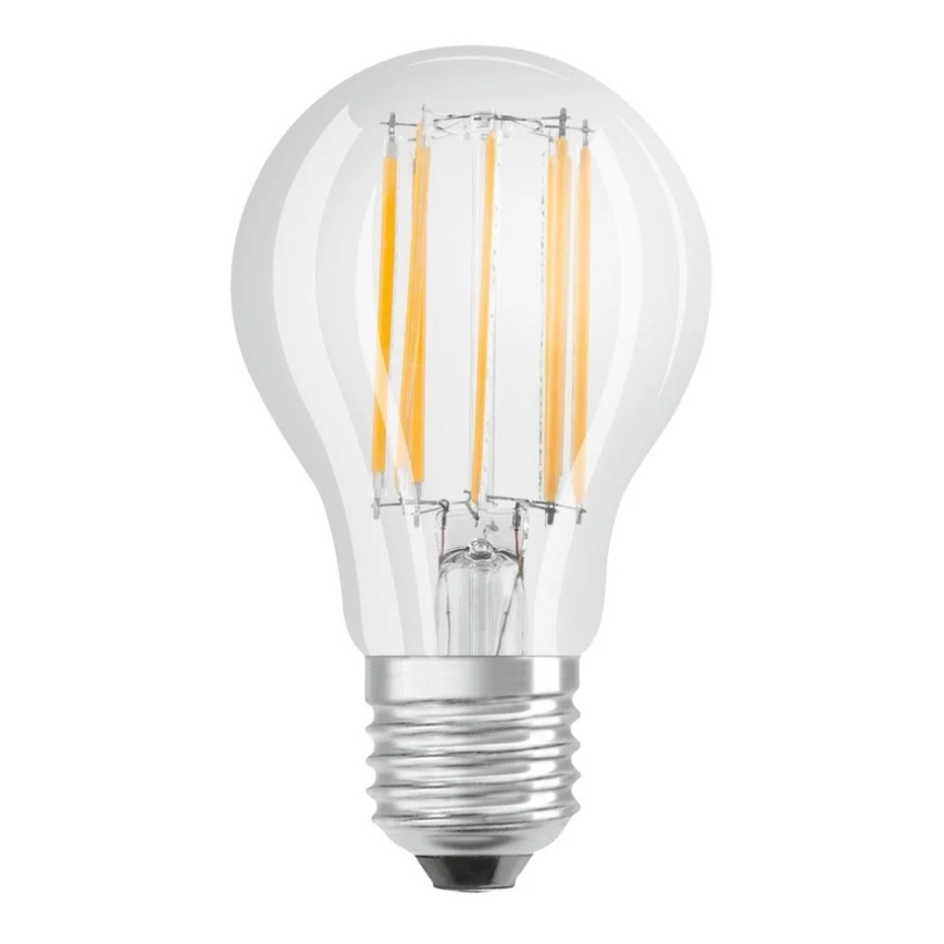 Set de 3 becuri LED Base Classic Filament A60, soclu E27, 11W, 230V, 4000K - Osram