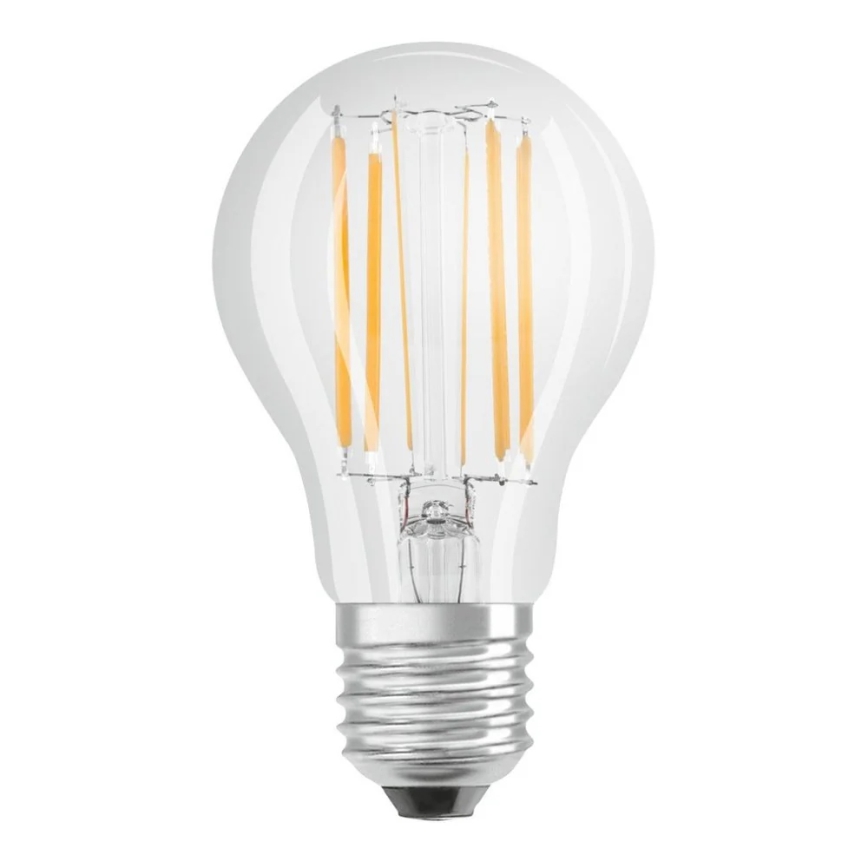 Set de 3 becuri LED BASE CLASSIC FILAMENT A60, soclu E27, 7,5 W, 230 V, 4000 K - Osram