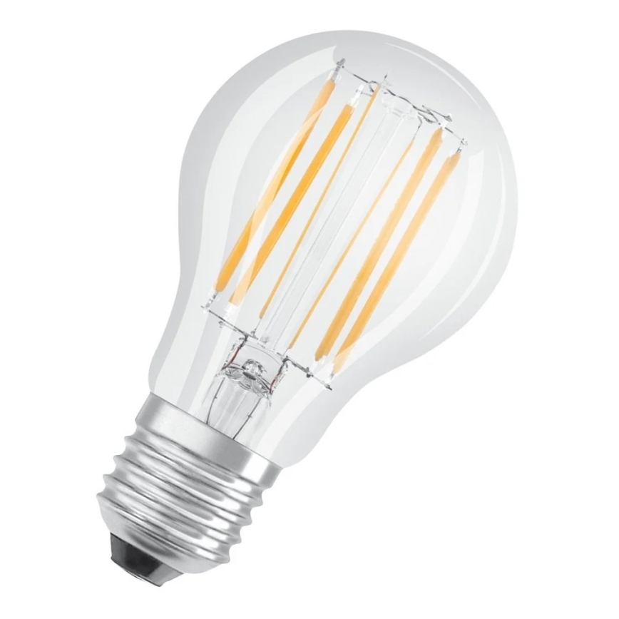 Set de 3 becuri LED BASE CLASSIC FILAMENT A60, soclu E27, 7,5 W, 230 V, 4000 K - Osram