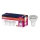 Set de 3 becuri LED spot PAR16 GU10, 6,9W, 230V, 6500K, 60° - Osram