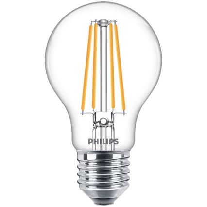 Set de 3 becuri LED vintage Philips E27/8,5W/230V 2700K