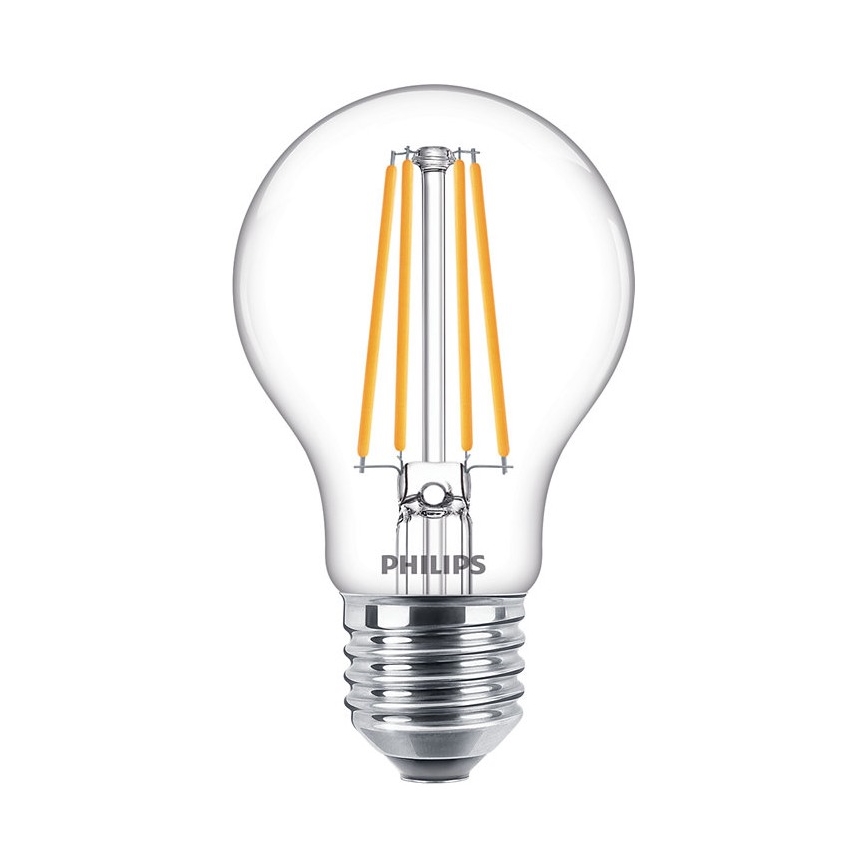 Set de 3 becuri LED vintage Philips E27/8,5W/230V 2700K