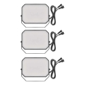 SET de 3 proiectoare LED RGBIC reglabile pentru exterior GoSmart LED/14W/230V 3000-6500K IP65 Wi-Fi Tuya