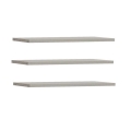 Set de 3 rafturi TIRO, gri