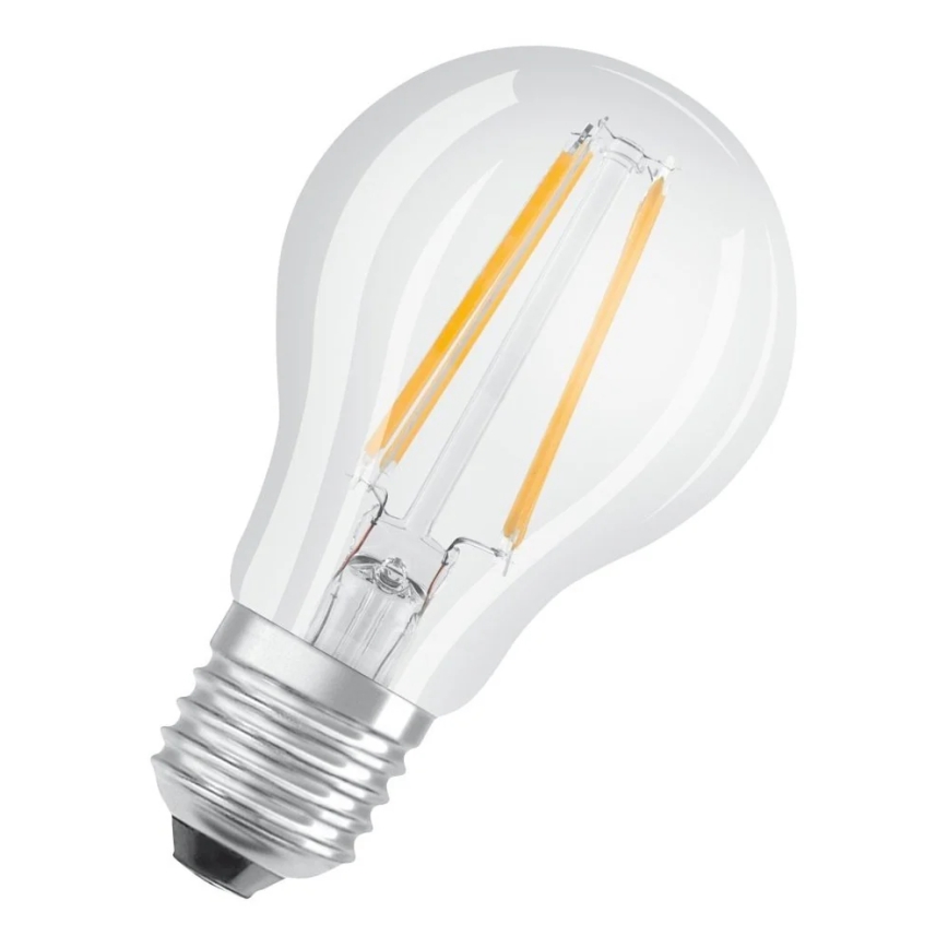 Set de 5 becuri LED BASE CLASSIC FILAMENT A60, soclu E27, 7W, 230V, 4000K - Osram