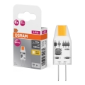 Set de 5 becuri LED micro cu pini G4, 1W, 12V, 2700K - Osram