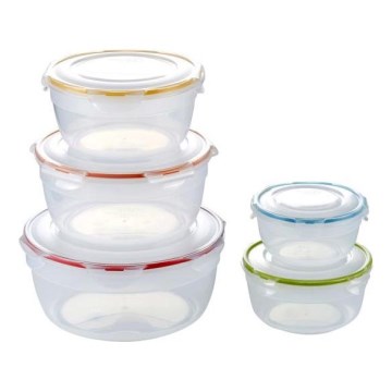 Set de 5 cutii pentru alimente LOCK