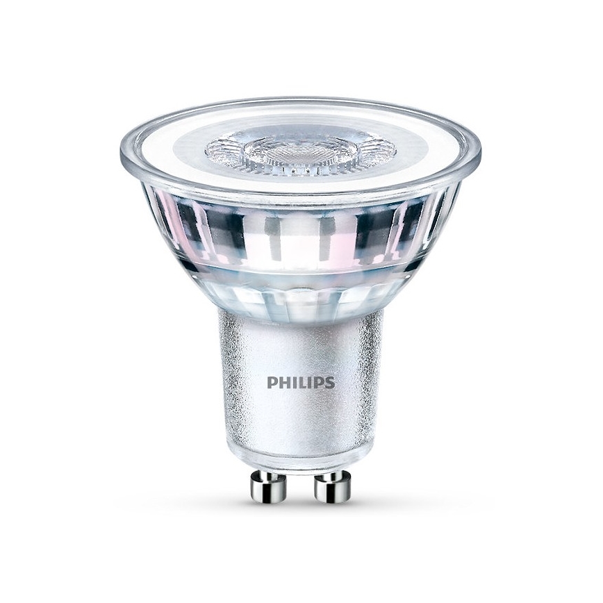 Set de 6 becuri LED Philips GU10, 4,6 W, 230 V, 4000 K