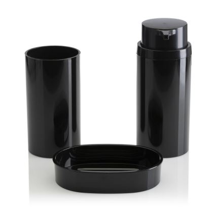 Set de baie CARMEN 5 buc. negru