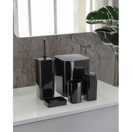 Set de baie SIERRA 5 buc. negru