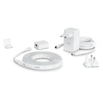 Set de bază - Bandă LED RGBW reglabilă Philips Hue WHITE AND COLOR AMBIANCE 2m LED/20W/230V