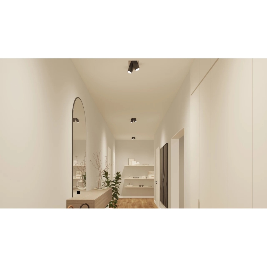 Set de bază Philips Hue WHITE AND COLOR AMBIANCE 3xGU10/4,2W 2000-6500K + Hue Bridge și întrerupător dimmer