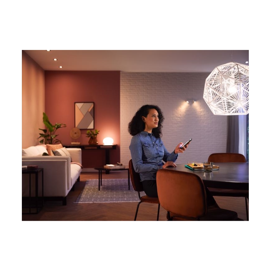 Set de bază Philips Hue WHITE 2xE27/9,5W 2700K + Hue Bridge
