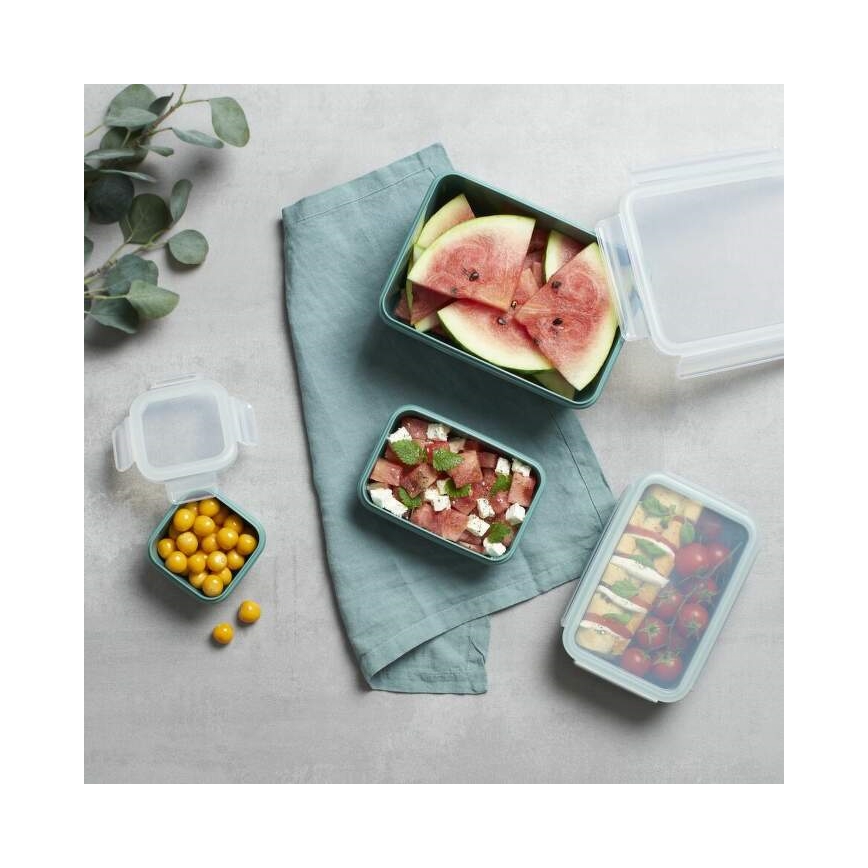 Set de caserole Tefal 4 buc. MSEAL COLOR verde