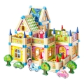 Set de construcție din lemn Castel - 2Kids Toys