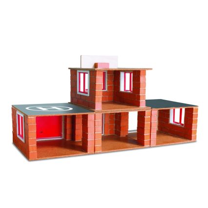 Set de construcție Stație de pompieri, 220 piese