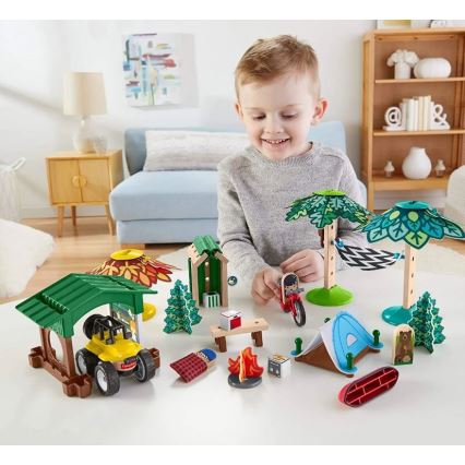 Set de construit pentru copii Wonder Makers Camping Fisher-Price